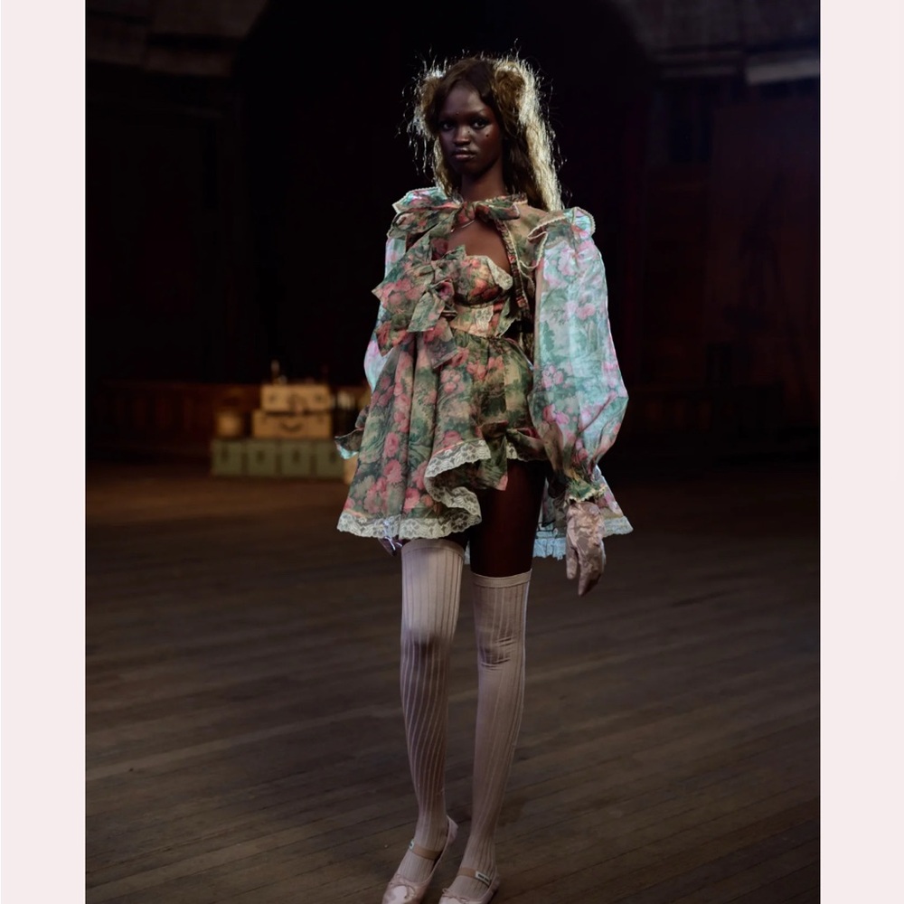 Selkie Pastel Floral Dress